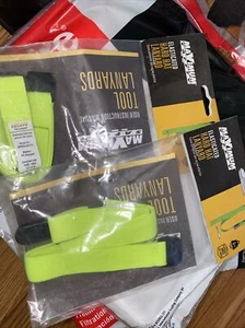 Maximum Safety elastischer Schutzhut Sicherheits Schlüsselband mit Klemme 2er Pack - Bild 1 von 3