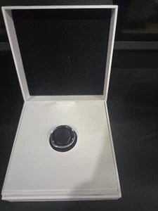 Oura Ring Gen 3 heritage silver and black size 8 set Smart Ring free shipping. - Picture 1 of 3