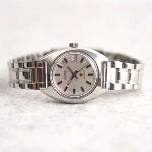 Vintage 70er Jahre ROAMER QUARTZ Swiss Made Damen Armbanduhr FHF 965 ESA 6Jewels - Bild 1 von 17