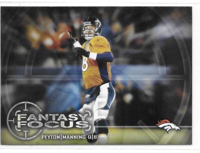 2014 Topps Football Fantasy Focus Peyton Manning Broncos - Image 1 of 2