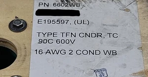 Advanced Digital 6602WB 16/2C REPEL WaterBlock Quad Rated Tray Cable 600V /25ft - Picture 1 of 12