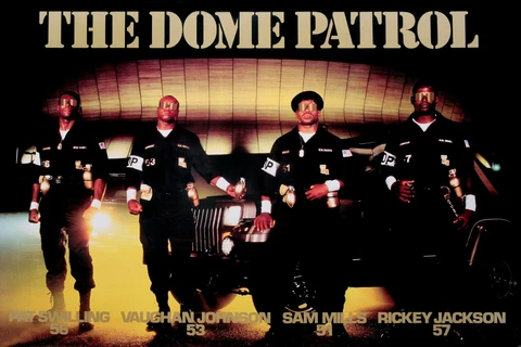 NEW ORLEANS SAINTS "DOME PATROL" 20X30 POSTER PRINT Cover