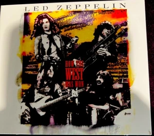 Led Zeppelin How the West Was Won Live 2003 3 CDS Very Nr Mint German Import - Picture 1 of 24