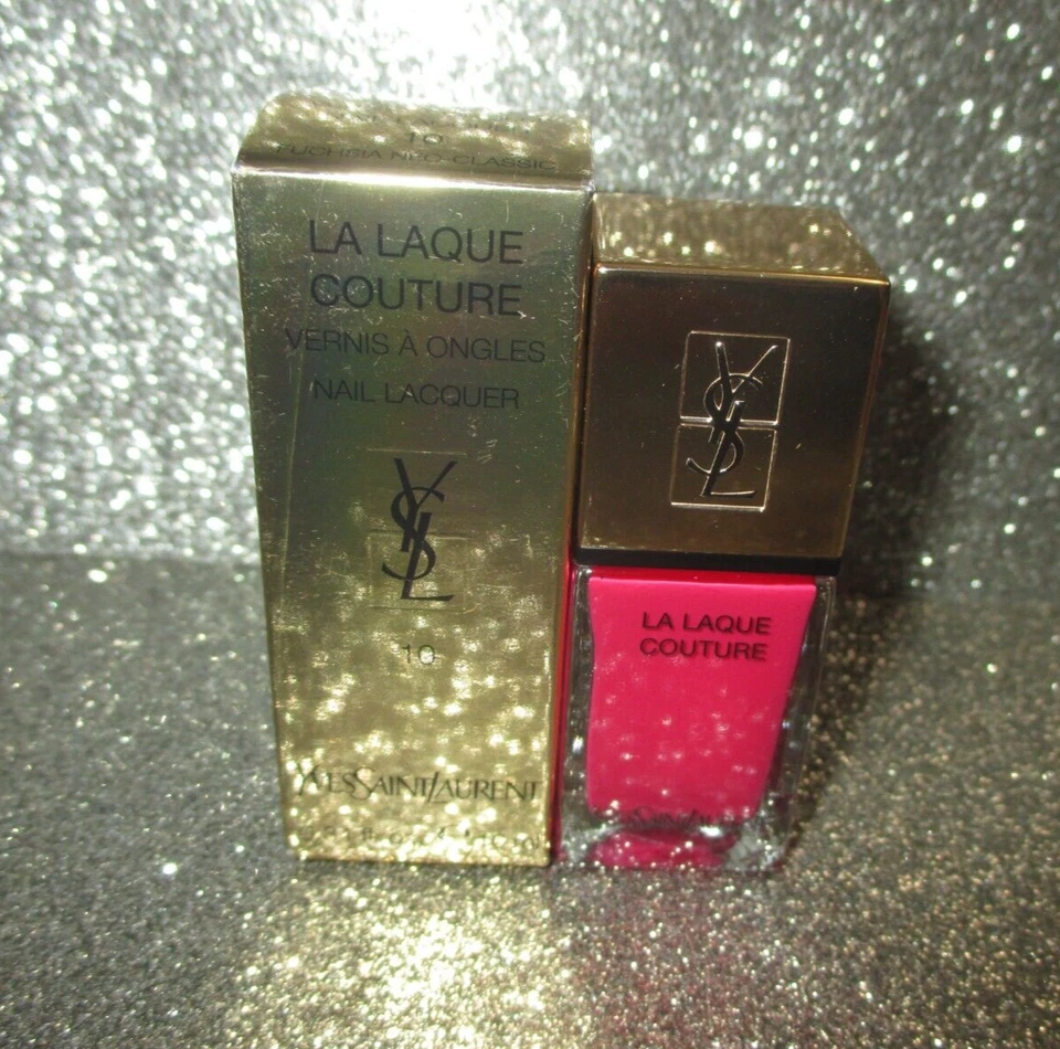 Esmalte de uñas Yves Saint Laurent Laque Couture #10 FUCSIA NEO CLÁSICO NUEVO EN CAJA Foto 1 de 1