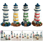 4 Pcs Small Lighthouse Ornaments Tabletop Centerpiece Decorate Desk