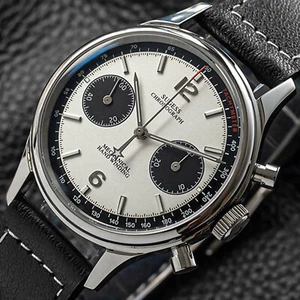 Sugess Panda V3 DIAL Chronograph Mechanical Men Watch Seagull 1963 SUPAN001GN/SN - Picture 1 of 12