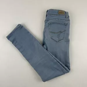 Jordache Jeans Mädchen Größe 12 Skinny Blau Denim Helle Waschung - Bild 1 von 2