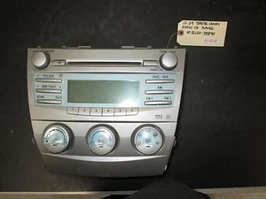 07 08 09 TOYOTA CAMRY RADIO CD PLAYER #86120-33890 - Picture 1 of 3