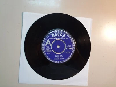 HEP STARS: (Pre-Abba w/Benny Andersson)Sunny Girl-No Response-U.K.7" 66 Decca DJ - Image 1 of 2