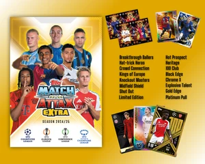 Topps Match Attax CL Extra 24/25 ⚽Liga Mistrzów Extra 2024/2025 KARTY SPECJALNE - Zdjęcie 1 z 186