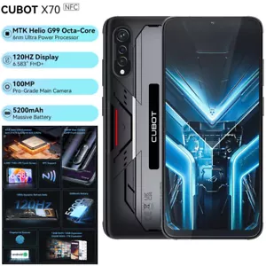 Unlocked Cubot X70 4G LTE Android 13 Smartphone Mobile 120Hz Refresh WIFI 256GB - Picture 1 of 14