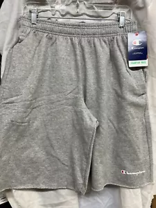 Pantaloncini della felpa sottile da uomo grigi Champion taglia-large - Foto 1 di 1