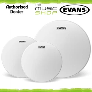 Evans G2 Coated Fusion Tom Drumhead Pack, 10, 12 & 14" Drum Heads - ETP-G2CTD-F - Picture 1 of 4