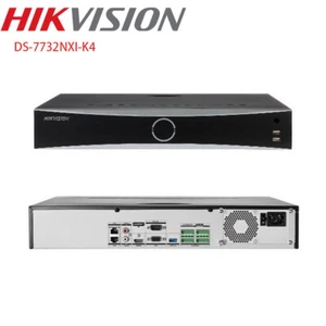 Hikvision 32CH NVR DS-7732NXI-K4 12MP 4SATA 1.5U K Series AcuSense 4K NVR US - Foto 1 di 7
