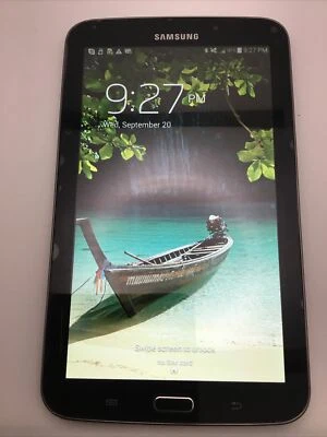 Samsung Galaxy Tab 3 SM-T217S 7 Inch 8 gb Sprint Tablet Working W/8gb Sd Card - Image 1 of 3