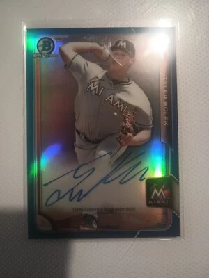 2015 Bowman Chrome Prospects Auto Blue Refractor /150 Tyler Kolek #BCAP-TK Auto - Image 1 of 2