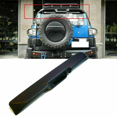 Alerón de maletero trasero negro mate para Toyota FJ Cruiser 2007-2021 aleta labial de ala Foto 1 de 4
