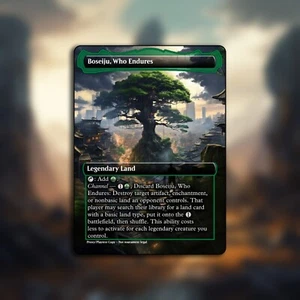 Boseiju, Who Endures - Non-Tourn. Alt. Art Card for Casual/Commander - Picture 1 of 4