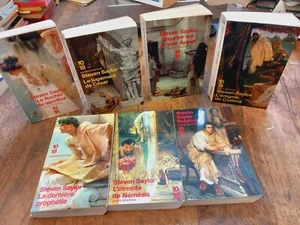 lot 7 livres Steven Saylor : Rubicon La dernière prophétie L'étreinte de Némésis - Foto 1 di 1