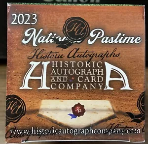 2023 AUTĂGRAFO HISTĂRICO NACIONAL PASATIME AUTOMĂTICO BĂISBOL MISTERIO SELLADO DE FĂBRICA đ - Imagen 1 de 2