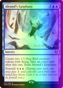 MTG Magic the Gathering Alrund's Epiphany (41s/169) Kaldheim Promos LP FOIL - Picture 1 of 1