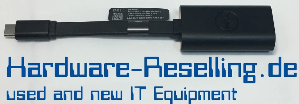 Dell Usb-C A Ethernet Adattatore 0D59GG ( Pxe Nave) DBQBCBC064 - Immagine 1 di 4