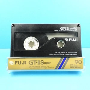 🍒 1x FUJI GT-II Super 90 * IEC II tipo 2 * cassetta cassetta кассета * 1988 - Foto 1 di 4
