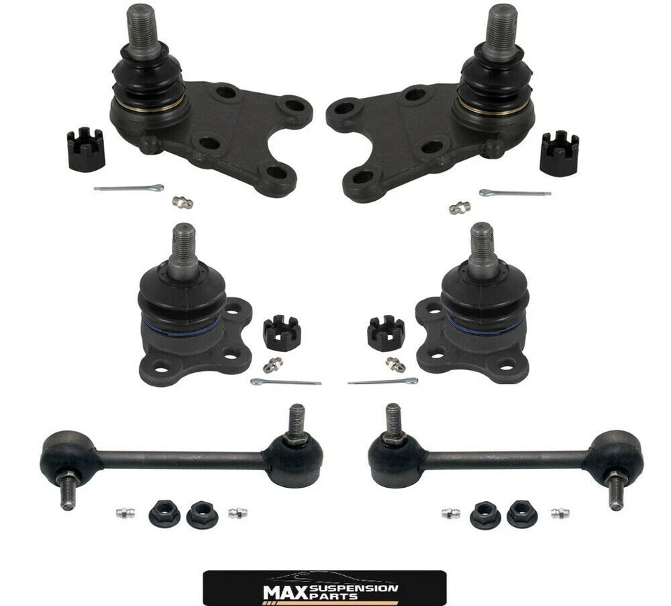 6件装前悬架上下球接头摇杆链接适用于讴歌SLX 3.5L — 第 1/1 张图片