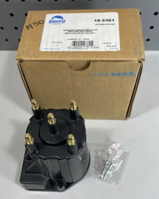 NOS Sierra 18-5361 Distributor Cap Replaces: 811635, 986643, 3854260–1￼ - Image 1 of 4