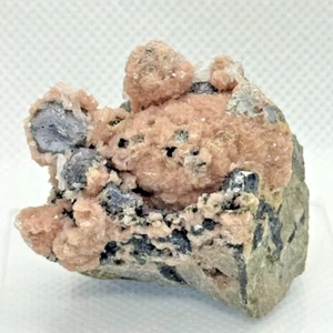 Rhodochrosite / Galena / Quartz Crystal Mineral Specimen - 66g - Julia Fisk Mine - Picture 1 of 10