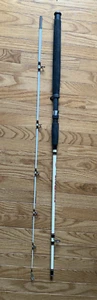 Berkley Big Game Casting Fishing Rod 7'6" Medium Fiberglass 2 piece - Picture 1 of 7