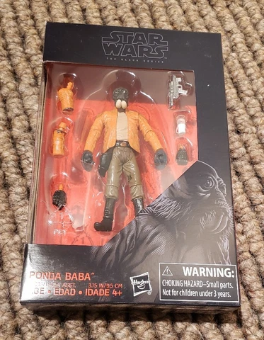 Star Wars The Black Series Ponda Baba 3.75" Action Figure Hasbro New Cover