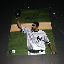 Mike Mussina Signed New York Yankees  HOF 19 8x10 Photo Beckett BAS B