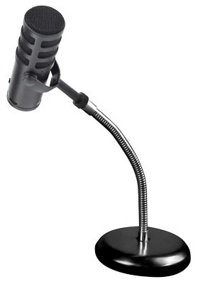 SAMSON SAQ9U USB/Analog Broadcasting Recording Microphone+Gooseneck Mic Stand - Image 1 of 4