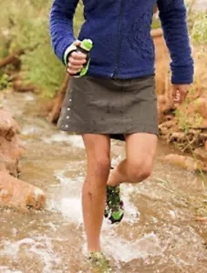 Minifalda ATHLETA Take a Hike marrón ropa deportiva mujer 4 S M - Imagen 1 de 14