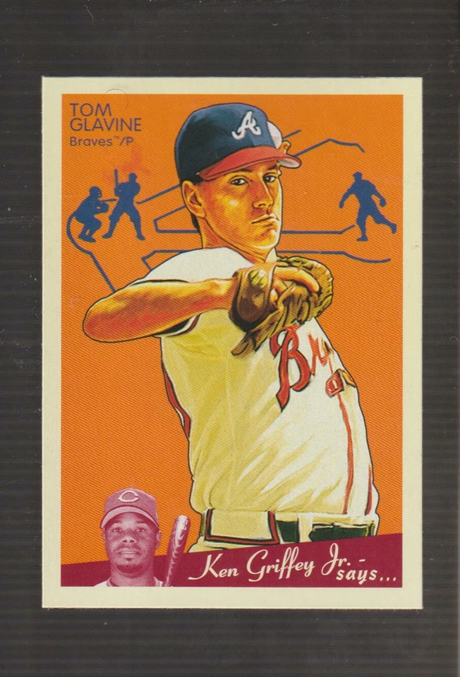 2008 Upper Deck Goudey #13 Tom Glavine card, Atlanta Braves HOF - Image 1 of 1