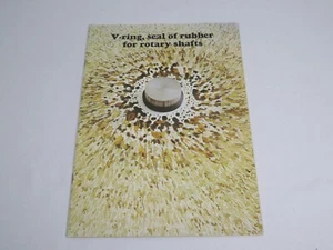 Merkel-Forsheda Corporation V-ring, guarnizione in gomma alberi rotanti libretto 1971 - Foto 1 di 5
