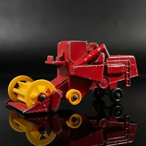 Lesney MATCHBOX No.65 Claas Combine Harvester Red Diecast England GOOD SHAPE - Picture 1 of 8