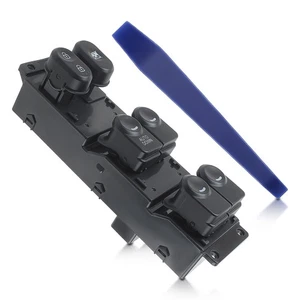 Interruptor de ventana eléctrica de puerta lateral del conductor para Hyundai Accent 2010-2017 93570-1R111 - Imagen 1 de 10