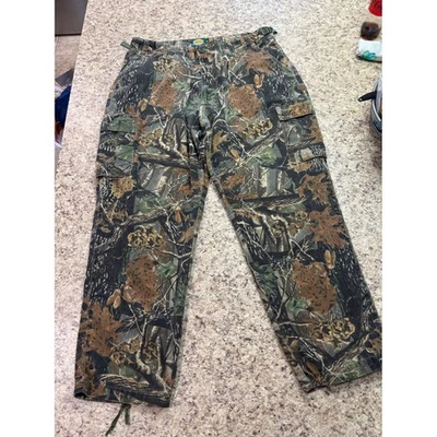 Cabela's Seclusion 3D Camo Cargo Pants Mens 42 REG Vintage - Image 1 of 4