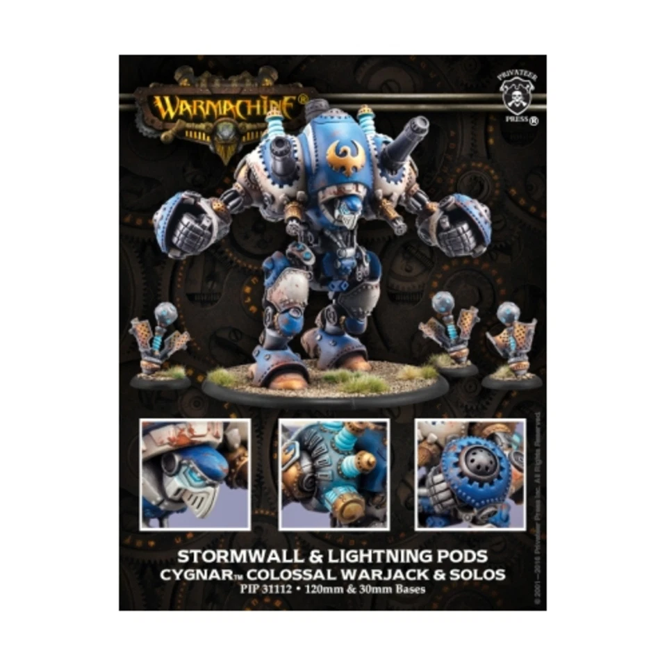 Privateer Press Warmachine Mk III Cygnar Hurricane/Stormwall VG+/NM - Image 1 of 1