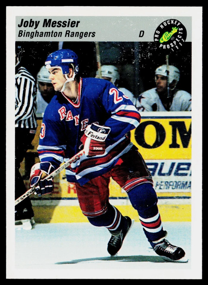 1993 Classic Pro Prospects #127 Joby Messier Binghamton Rangers - Image 1 of 2