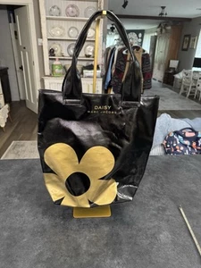 Marc Jacobs Tote Bag Women’s Cute Black Gold Stylish - Picture 1 of 7