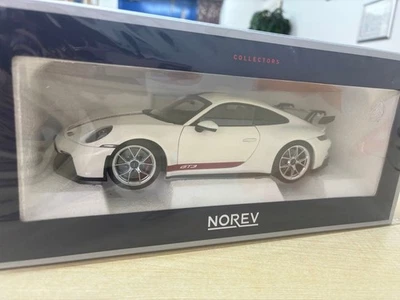 Norev Porsche 911 GT3 2021 échelle 1/18 voiture miniature blanche neuve - Photo 1/4