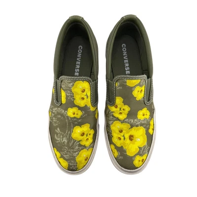 Converse One Star Paradise Slip On Floral Campo Verde y Amarillo 8M/9.5W Foto 1 de 4
