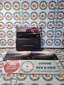 MERCEDES C CLASS COUPE OWNERS MANUAL HANDBOOK WALLET 2018-2022 - Picture 1 of 14
