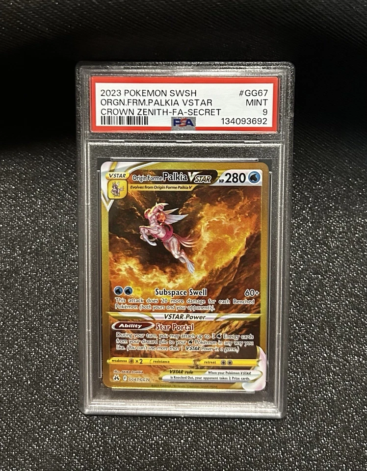 Origin Forme Palkia VSTAR GG67/GG70 Crown Zenith: Galarian Gallery PSA 9 - Image 1 of 2