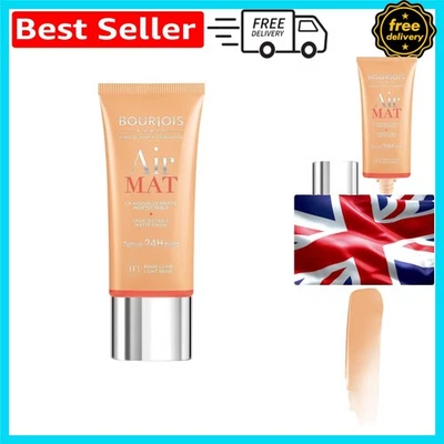 Long-Lasting Air Mat Foundation 30ml - Light Beige, Breathable and Smooth - Image 1 of 4