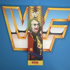 WWF DOINK Bookmark 6" 1993 World Wrestling Federation Coliseum Video - Bild 1 von 2