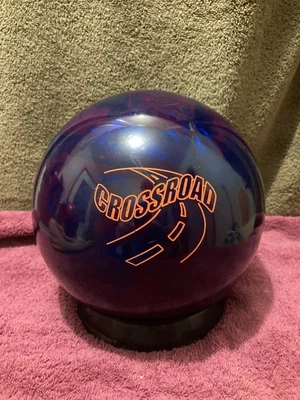 #15 Storm Crossroad Purple/Blue Hybrid Reactive Bowling Ball, made in 2011 - Image 1 of 4